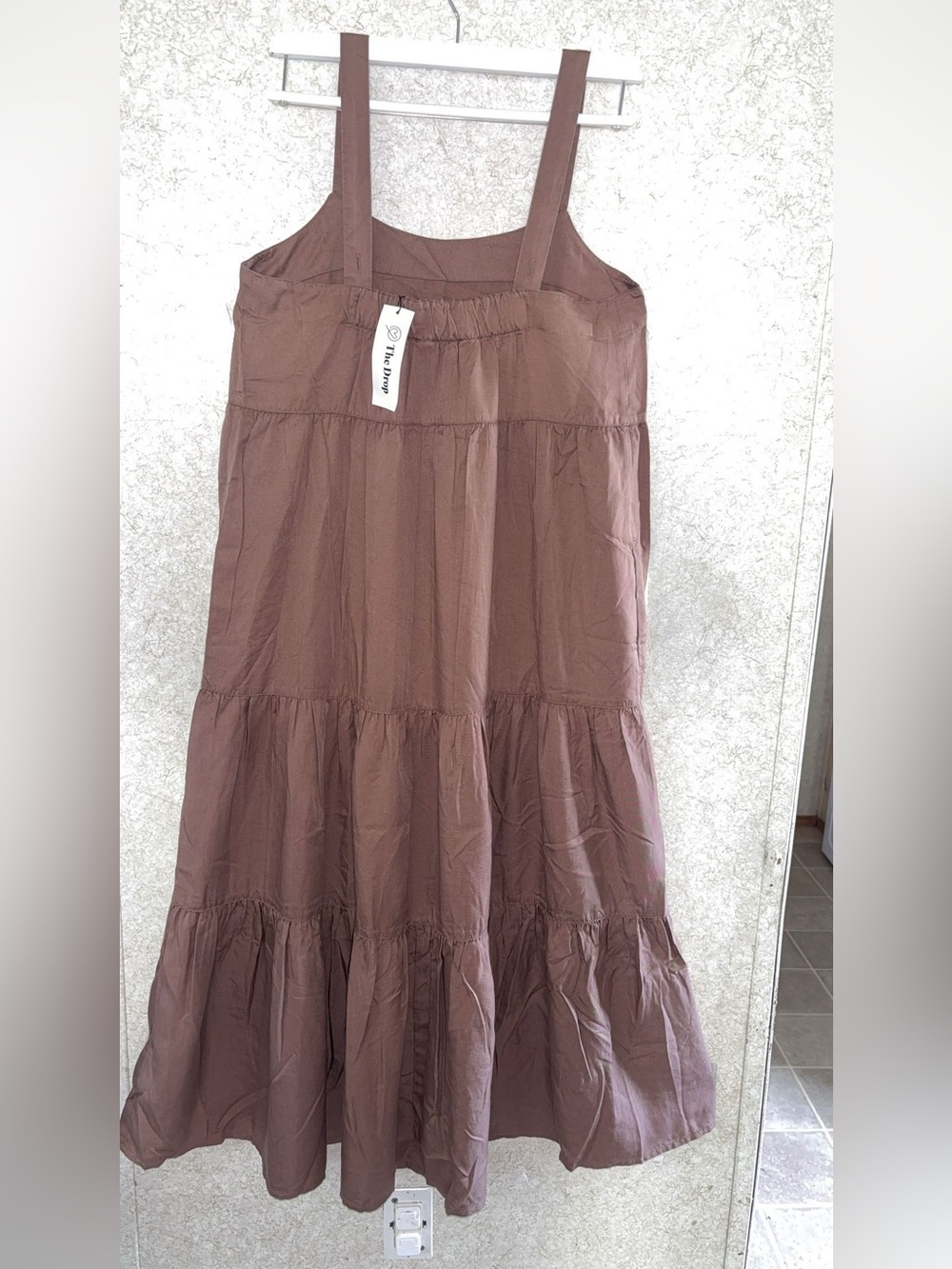 Chic Tan Maxi Dress for Women - Picture 10 of 14